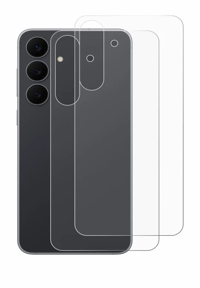 Image of the device Samsung Galaxy S25 FE (Back) with a wide variety of screen protectors.