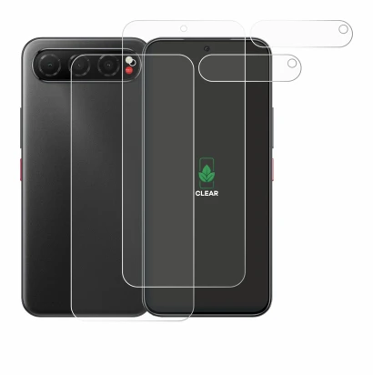 Image of the device Nubia Air (Front+Camera) with a wide variety of screen protectors.