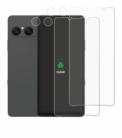 Image of the device Sony Xperia 10 VII (Front+Camera) with a wide variety of screen protectors.