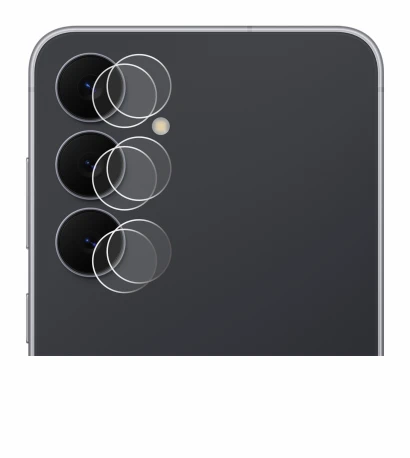 Image of the device Samsung Galaxy S25 FE Enterprise Edition (ONLY Camera Lens) with a wide variety of screen protectors.