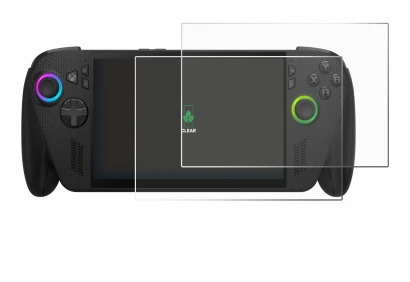 Image of the device ASUS ROG Ally X 2025 with a wide variety of screen protectors.