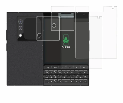 Image of the device Unihertz Titan 2 (Front+Camera) with a wide variety of screen protectors.