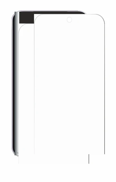 Image of the device Vivo X300 Pro with a wide variety of screen protectors.