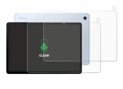 Image of the device Samsung Galaxy Tab S10 FE (Front+Camera) with a wide variety of screen protectors.