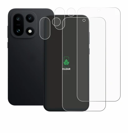 Image of the device OnePlus 15 (Front+Camera) with a wide variety of screen protectors.