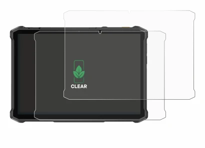 Image of the device Ulefone Armor Pad 5 Pro with a wide variety of screen protectors.