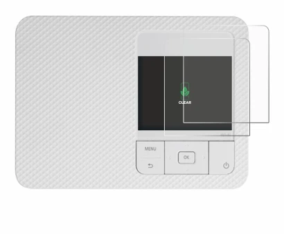 Image of the device Canon Selphy CP1500 Mini with a wide variety of screen protectors.