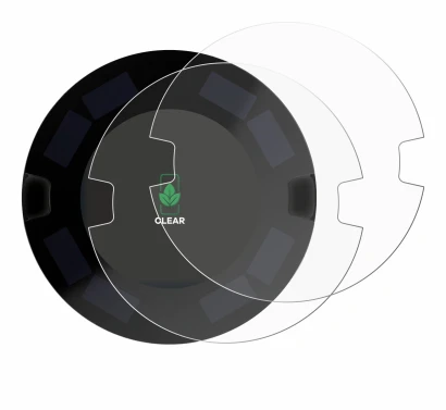 Image of the device OOONO P-DISC NO3 with a wide variety of screen protectors.