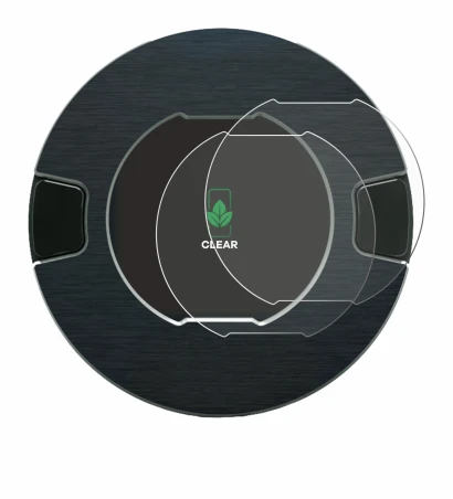 Image of the device OOONO P-DISC NO1 with a wide variety of screen protectors.