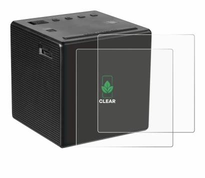 Image of the device Sony ICF-C1 with a wide variety of screen protectors.