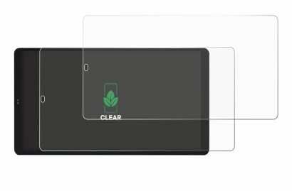 Image of the device Shelly Wall Display X2i with a wide variety of screen protectors.