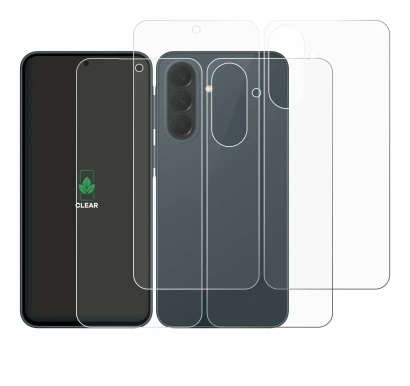 Image of the device Samsung Galaxy A37 5G (Front+Back) with a wide variety of screen protectors.