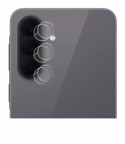 Image of the device Samsung Galaxy A57 5G (ONLY Camera Lens) with a wide variety of screen protectors.