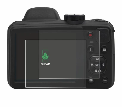 Image of the device Kodak Pixpro AZ405 with a wide variety of screen protectors.
