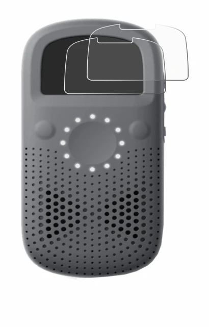 Image of the device Relay X with a wide variety of screen protectors.