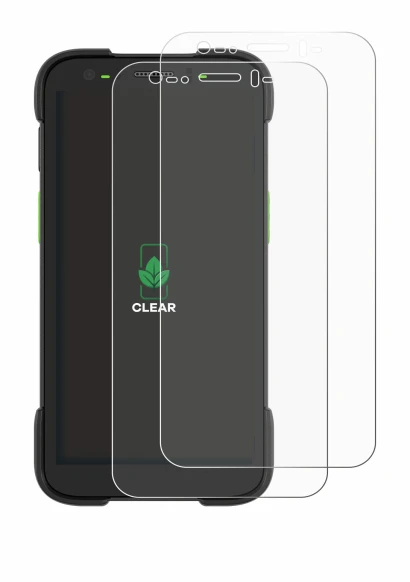 Image of the device Zebra TC701 with a wide variety of screen protectors.