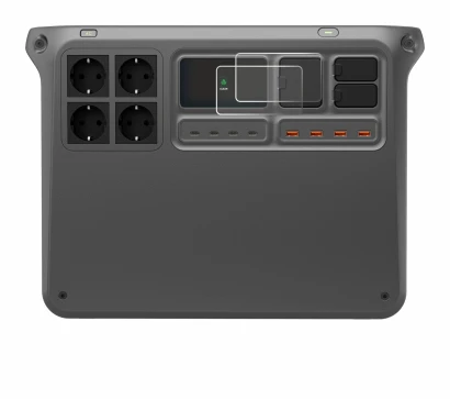 Image of the device DJI Power 2000 with a wide variety of screen protectors.
