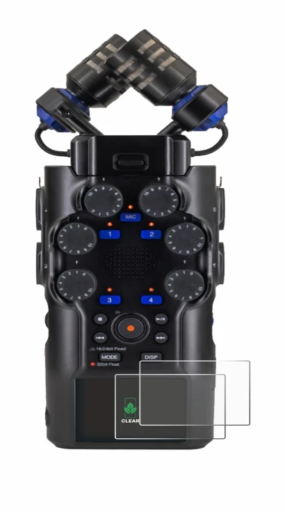 Image of the device Zoom H6 studio with a wide variety of screen protectors.