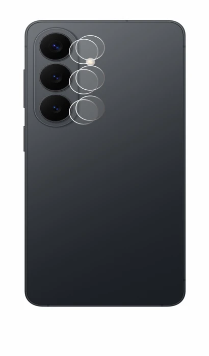 Image of the device Samsung Galaxy S26 (ONLY Camera Lens) with a wide variety of screen protectors.