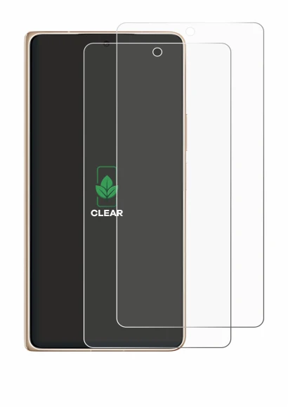 Image of the device Honor Magic V6 with a wide variety of screen protectors.