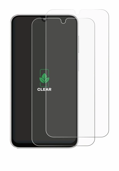 Image of the device Samsung Galaxy M36 with a wide variety of screen protectors.