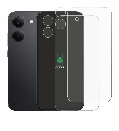 Image of the device Xiaomi Poco X8 Pro (Front+Camera) with a wide variety of screen protectors.