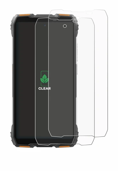 Image of the device Blackview Oscal Pilot 6 with a wide variety of screen protectors.