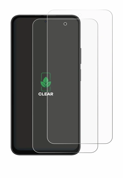 Image of the device Doogee B10 Pro with a wide variety of screen protectors.