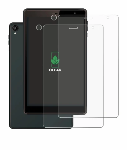 Image of the device Logicom Tab 80 8" (Front+Camera) with a wide variety of screen protectors.