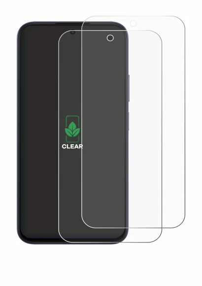 Image of the device Oppo A6k with a wide variety of screen protectors.