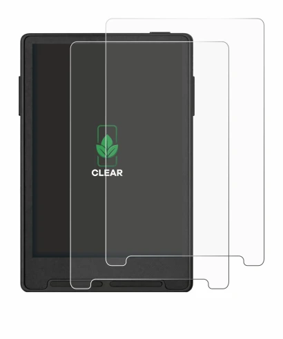 Image of the device Xteink X3 with a wide variety of screen protectors.