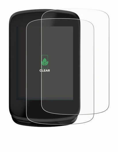Image of the device Magene C606 V2 with a wide variety of screen protectors.