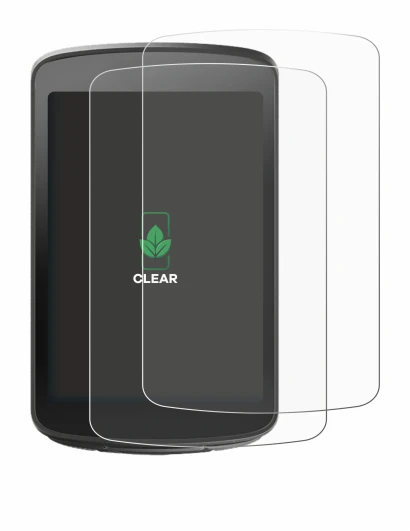 Image of the device Magene C706 with a wide variety of screen protectors.