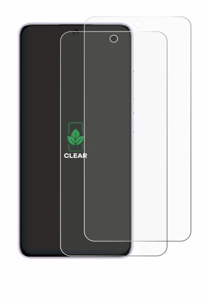 Image of the device Oukitel C26 with a wide variety of screen protectors.