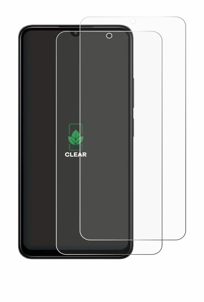 Image of the device Xiaomi Redmi A3 Pro with a wide variety of screen protectors.