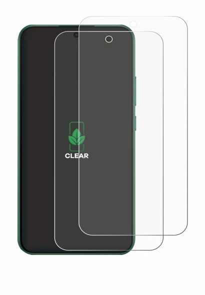 Image of the device Oppo F33 with a wide variety of screen protectors.