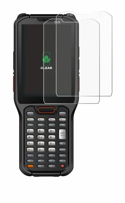 Image of the device Urovo RT40S with a wide variety of screen protectors.