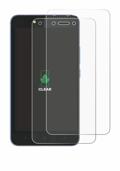 Image of the device Tecno Pouvoir 1 with a wide variety of screen protectors.