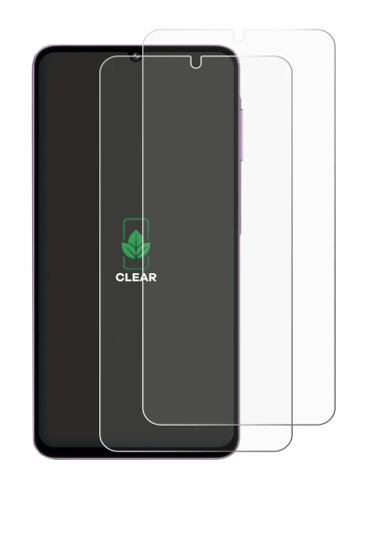 Image of the device Samsung Galaxy M17e with a wide variety of screen protectors.