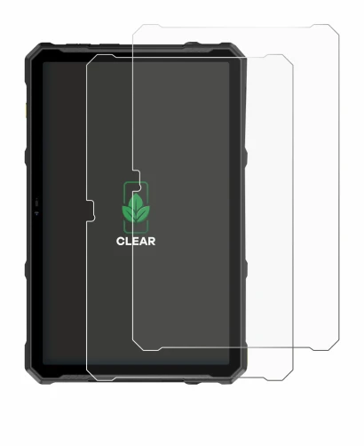Image of the device Ulefone Armor Pad 4T Ultra with a wide variety of screen protectors.