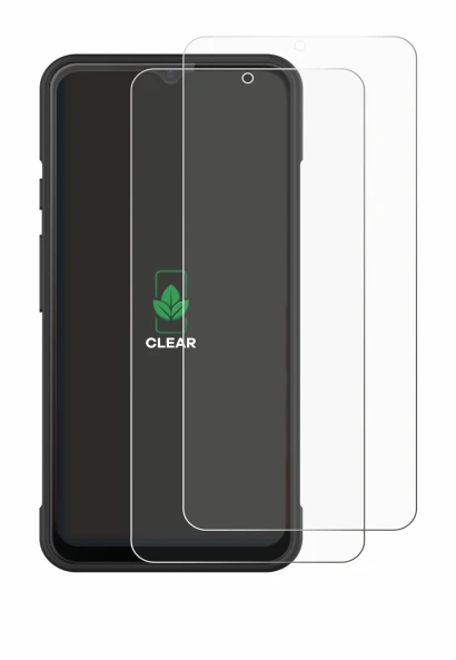 Image of the device iMin Swift 1 Pro with a wide variety of screen protectors.