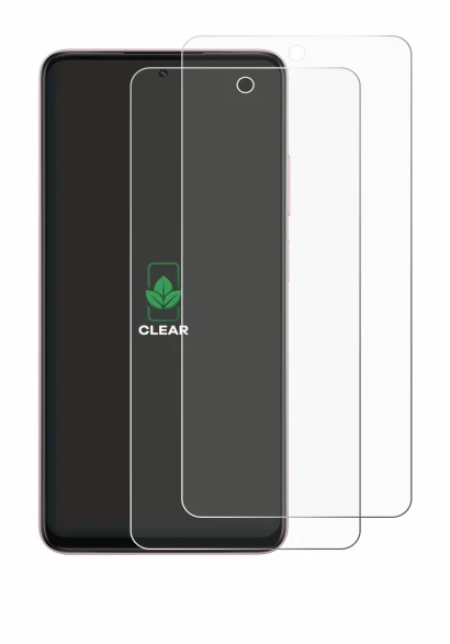 Image of the device Oppo A5i Pro with a wide variety of screen protectors.