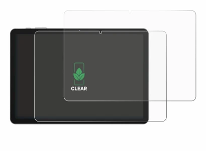 Image of the device BNCF Bpad 10 with a wide variety of screen protectors.