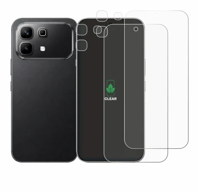 Image of the device Infinix Note 60 (Front+Camera) with a wide variety of screen protectors.