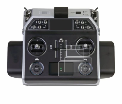 Image of the device Graupner MC-26 HOTT with a wide variety of screen protectors.