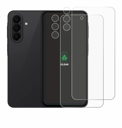 Image of the device Samsung Galaxy A27 5G (Front+Camera) with a wide variety of screen protectors.
