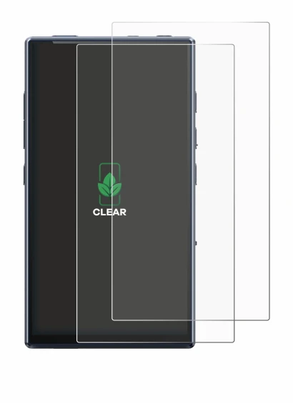 Image of the device FiiO M33 R2R with a wide variety of screen protectors.