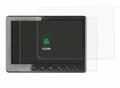 Image of the device Zenec Z-N975 with a wide variety of screen protectors.