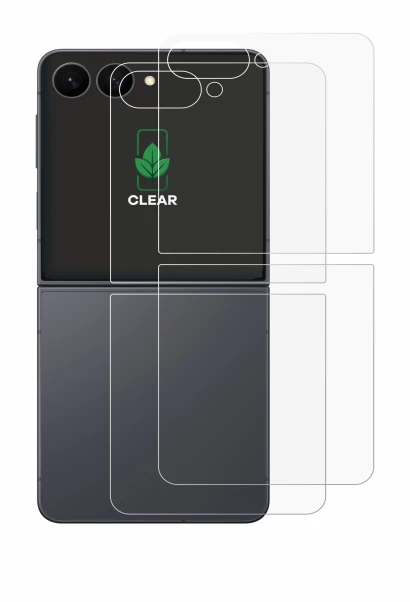 Image of the device Samsung Galaxy Z Flip 8 (Back) with a wide variety of screen protectors.