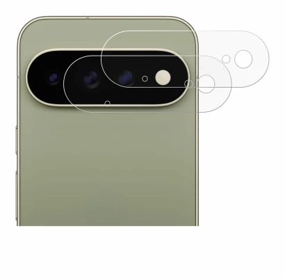 Image of the device Google Pixel 11 Pro XL (ONLY Camera Lens) with a wide variety of screen protectors.